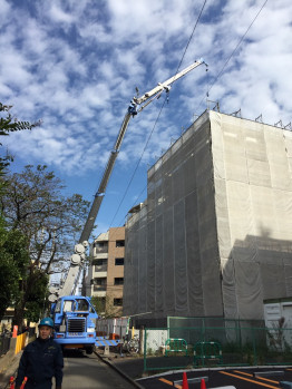 空調室外機入れ替え