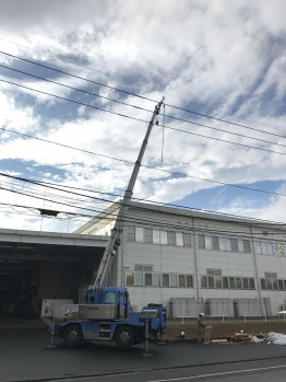 空調室外機交換