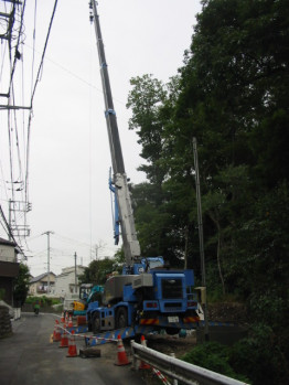 道路拡張工事