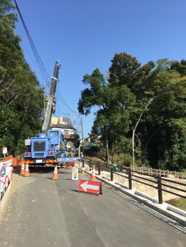 道路拡幅工事