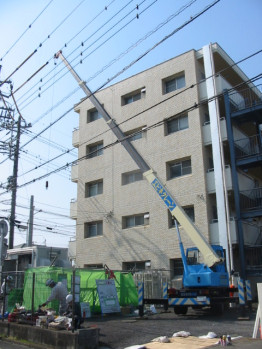 基地局更新工事