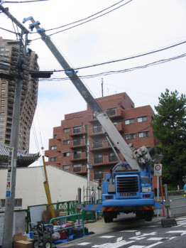 店舗兼共同住宅新築工事