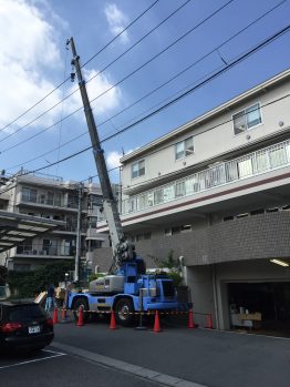 空調機揚重