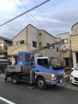 アップライトピアノ・冷蔵庫揚重