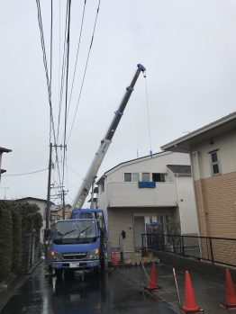 冷蔵庫揚重