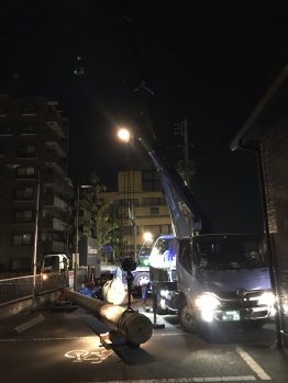 電柱建柱