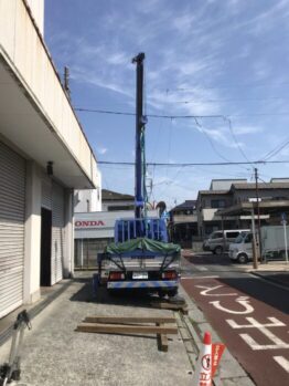 空調室外機揚重