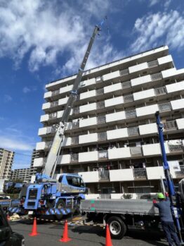 アスベスト搬出・養生施工撤去作業