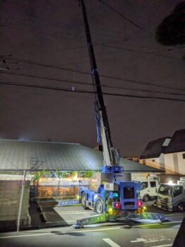 空調室外機交換