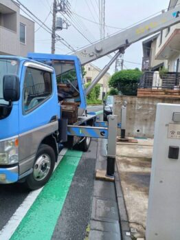 アップライトピアノ搬出