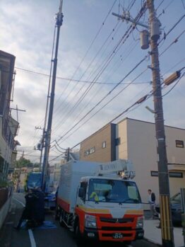 アップライトピアノ搬入