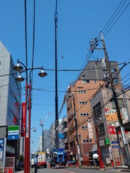 鉄筋材搬入