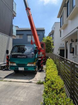冷蔵庫揚重