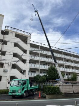ガラ出し作業及び養生施工撤去作業