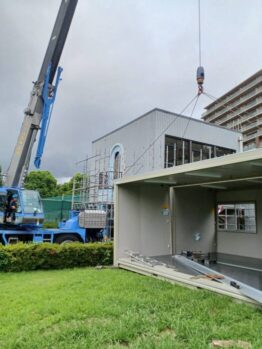 スーパーハウス設置