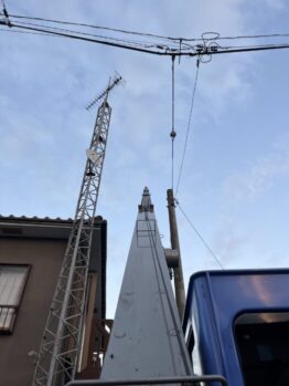 アップライトピアノ揚重