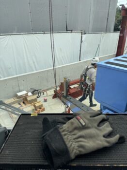 重量鉄骨建て方