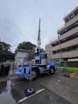 土塀解体