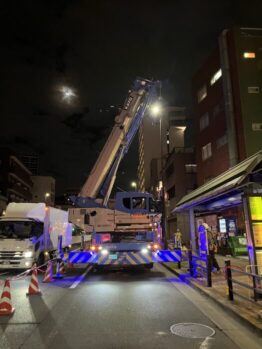 重量鉄骨建て方