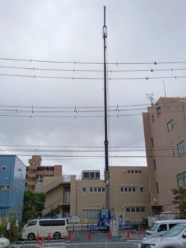 空調室外機揚重