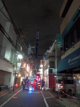トランス入替作業