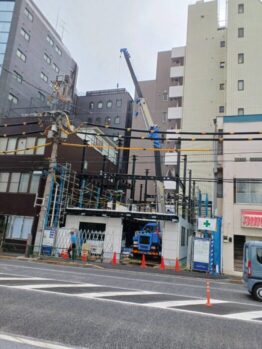 鉄骨建て方