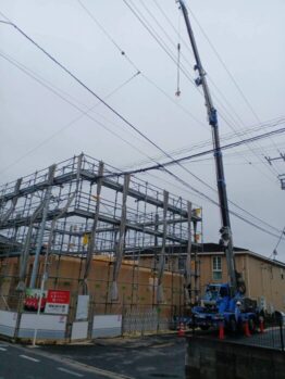 2×4パネル建て方