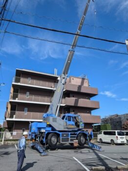 通信設備搬入