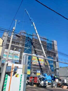 産廃搬出作業