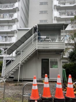 ユニットハウス撤去