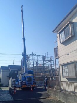 2×4パネル建て方
