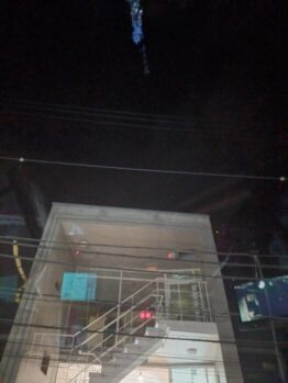 空調室外機揚重