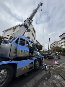 足場材搬出