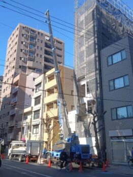ALC搬出作業