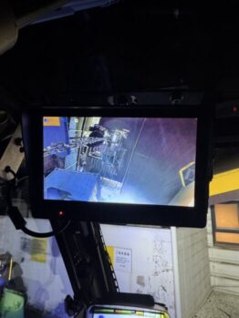 空調室外機揚重