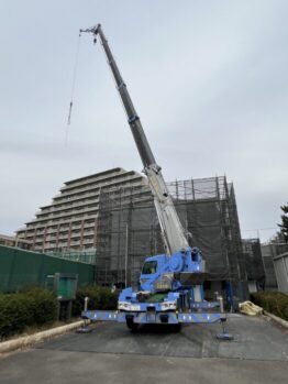GHP搬入作業