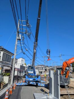 L字カルバート設置