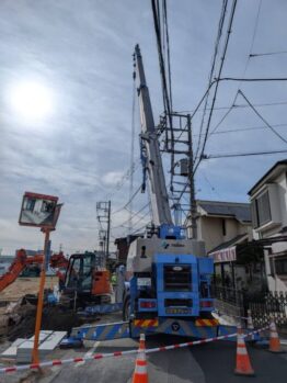 L字カルバート設置