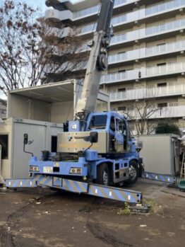 ユニットハウス撤去