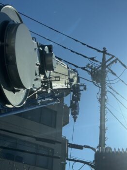 電柱設置