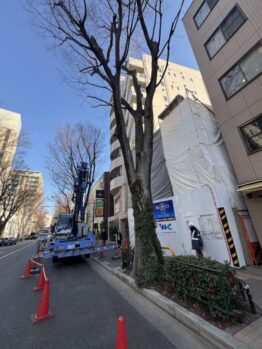 鉄筋材搬入
