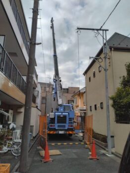 ホースタワー解体