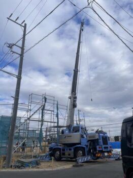 ログハウス建て方