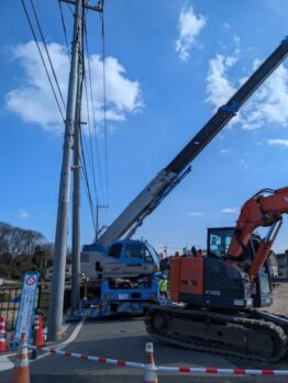 L字カルバート設置