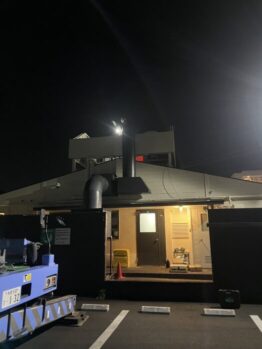 空調室外機揚重
