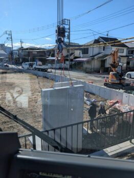 L字カルバート設置