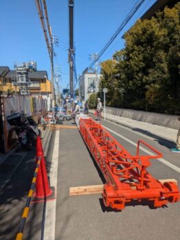 タワークレーン設置