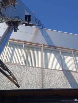 空調室外機揚重