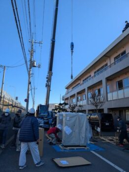 ボイラー入替作業
