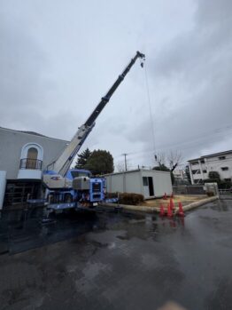 ハウス撤去